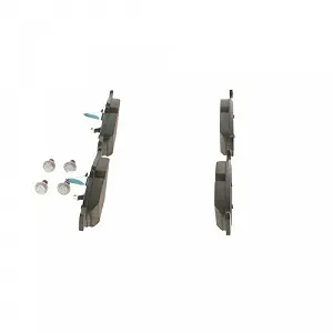 Комплект тормозных колодок дисковых BOSCH 0 986 494 002 для MERCEDES-BENZ synthetic.ua - Фото 1