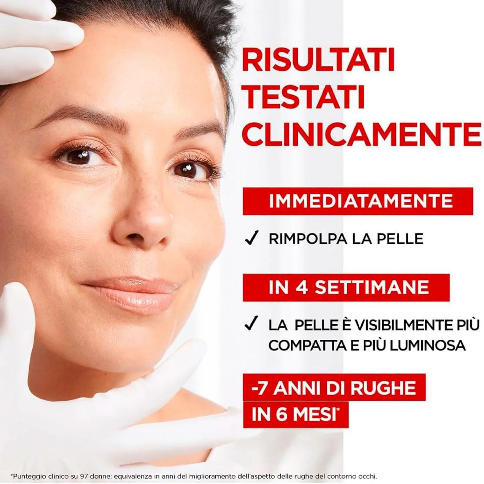 Денний крем L'Oréal Paris Revitalift Laser X3 антивіковий із SPF 25 з гіалуроновою кислотою, про-ретинолом та вітаміном C 50 мл, фото №3 Денний крем L'Oréal Paris Revitalift Laser X3 антивіковий із SPF 25 з гіалуроновою кислотою, про-ретинолом та вітаміном C 50 мл, фото №3