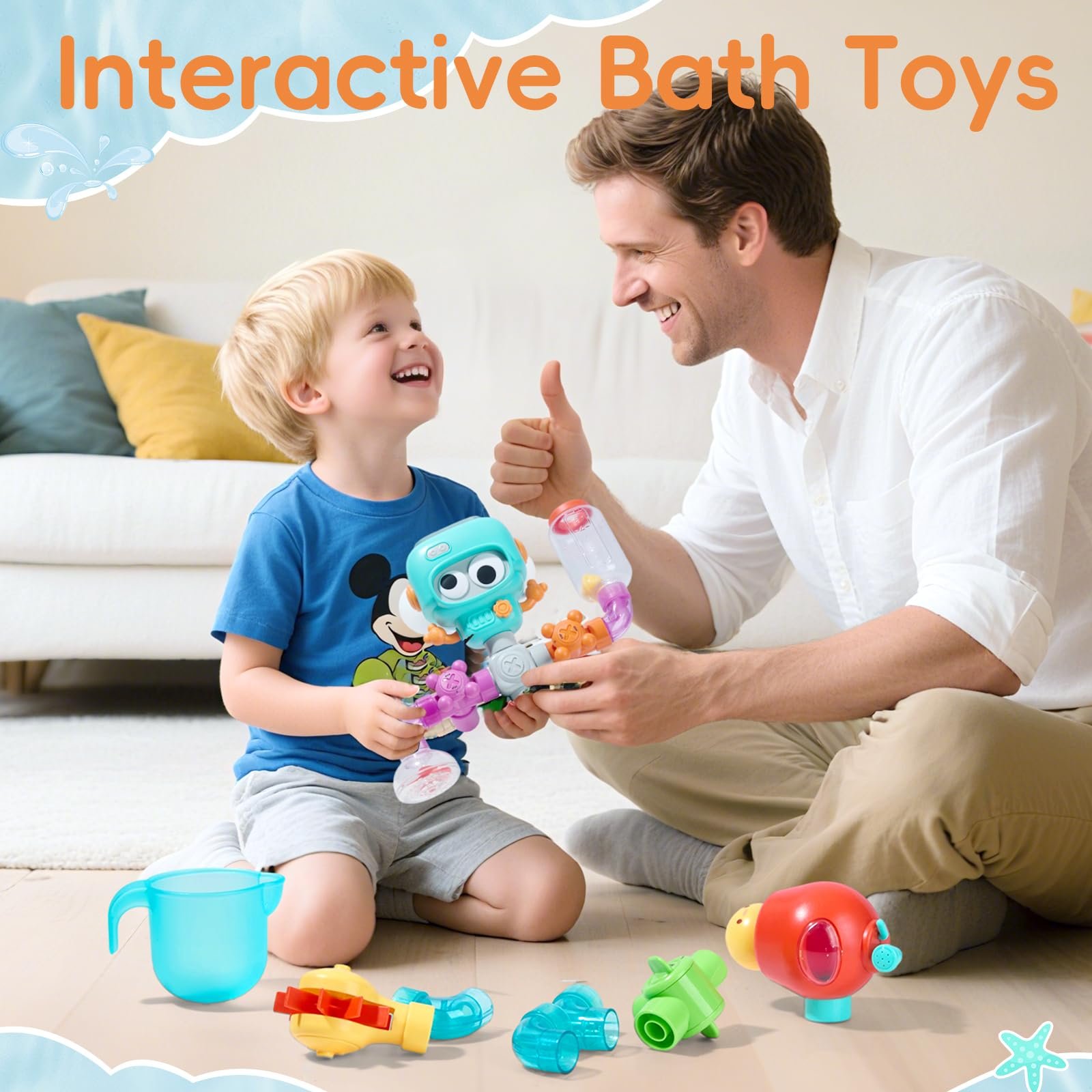 Игрушка для ванной STEM Construction, фото №5