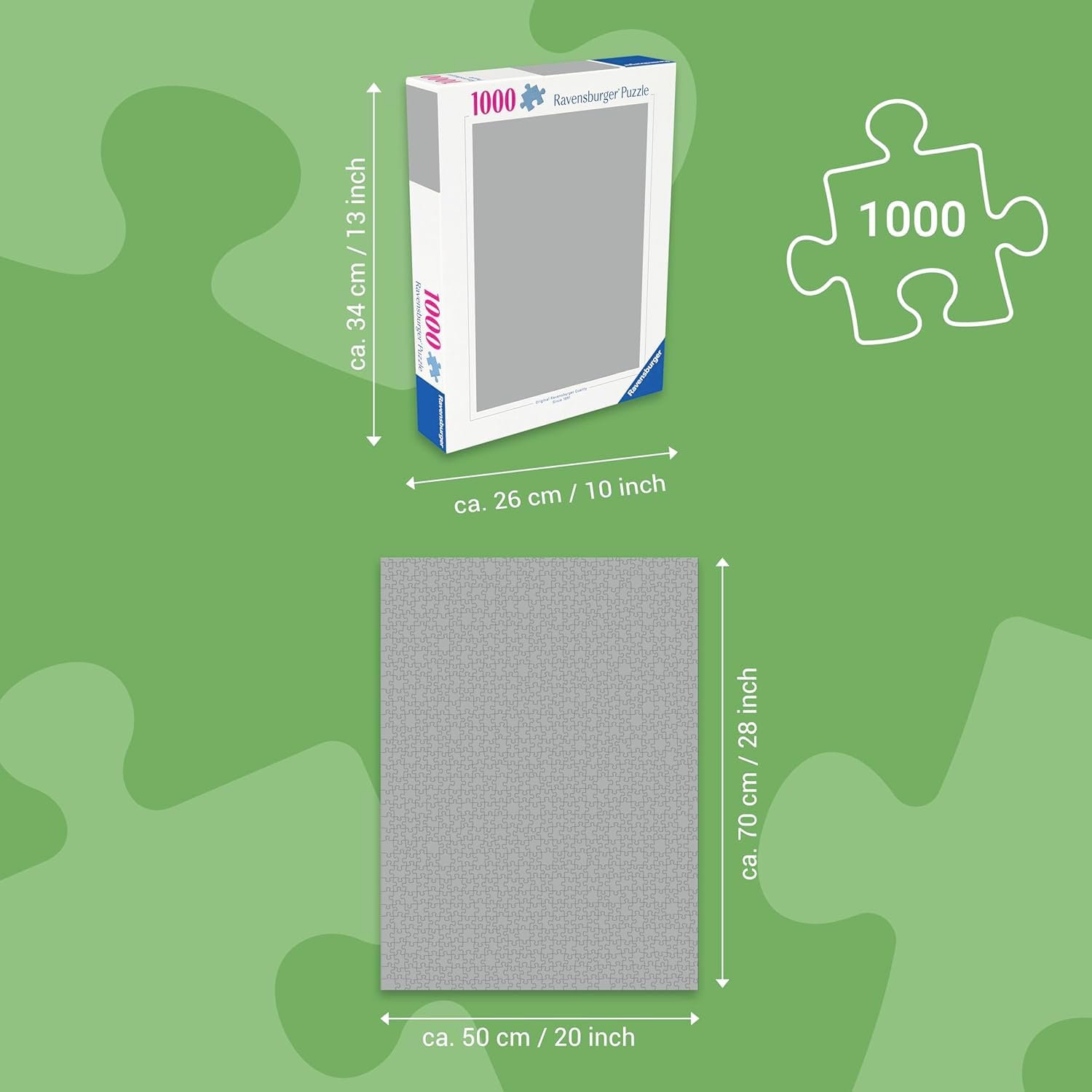 Пазл Ravensburger Art Collection Климт Поцелуй 1000 элементов 70 x 50 см, фото №3