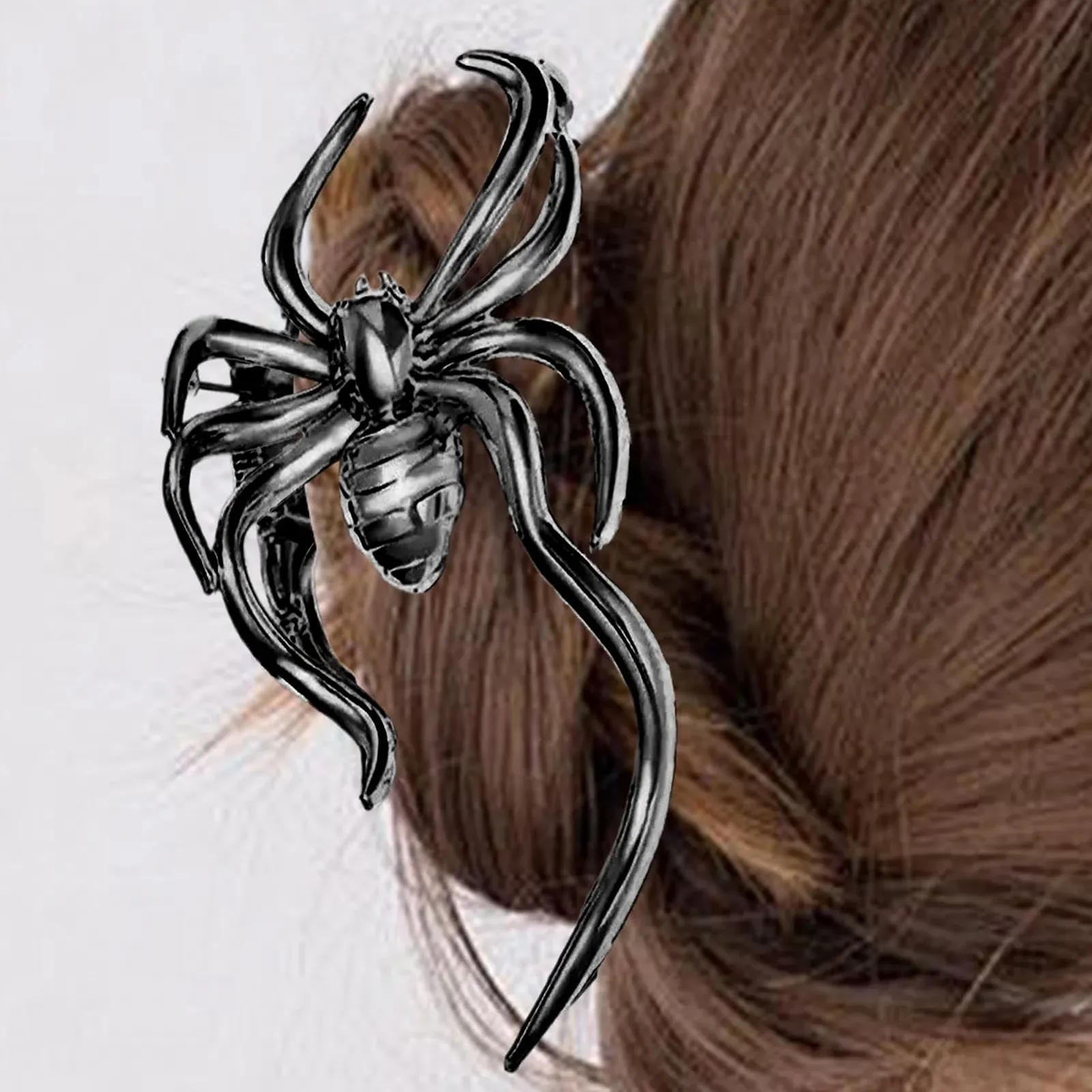 Заколка для волос Паук Металл, фото №4 Заколка для волос Паук Металл, фото №4