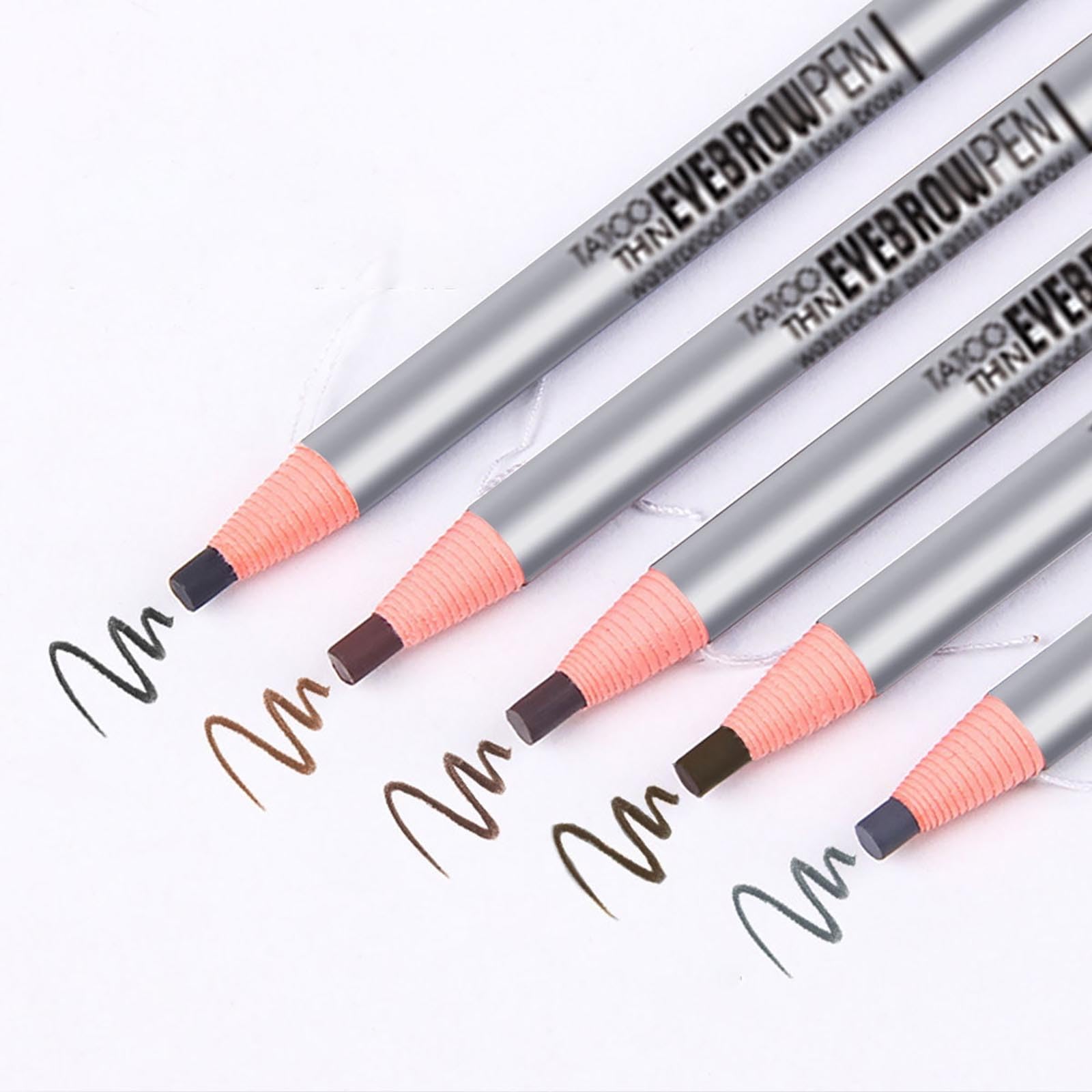 Карандаш для бровей Double Head Eye Pencil Extremely Thin Triangular Eyebrow Pencil, фото №5
