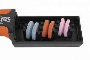 Точилка для ножів Yaxell з 3 шліфувальними роликами Coarse/Medium/Fine synthetic.ua - Фото 1