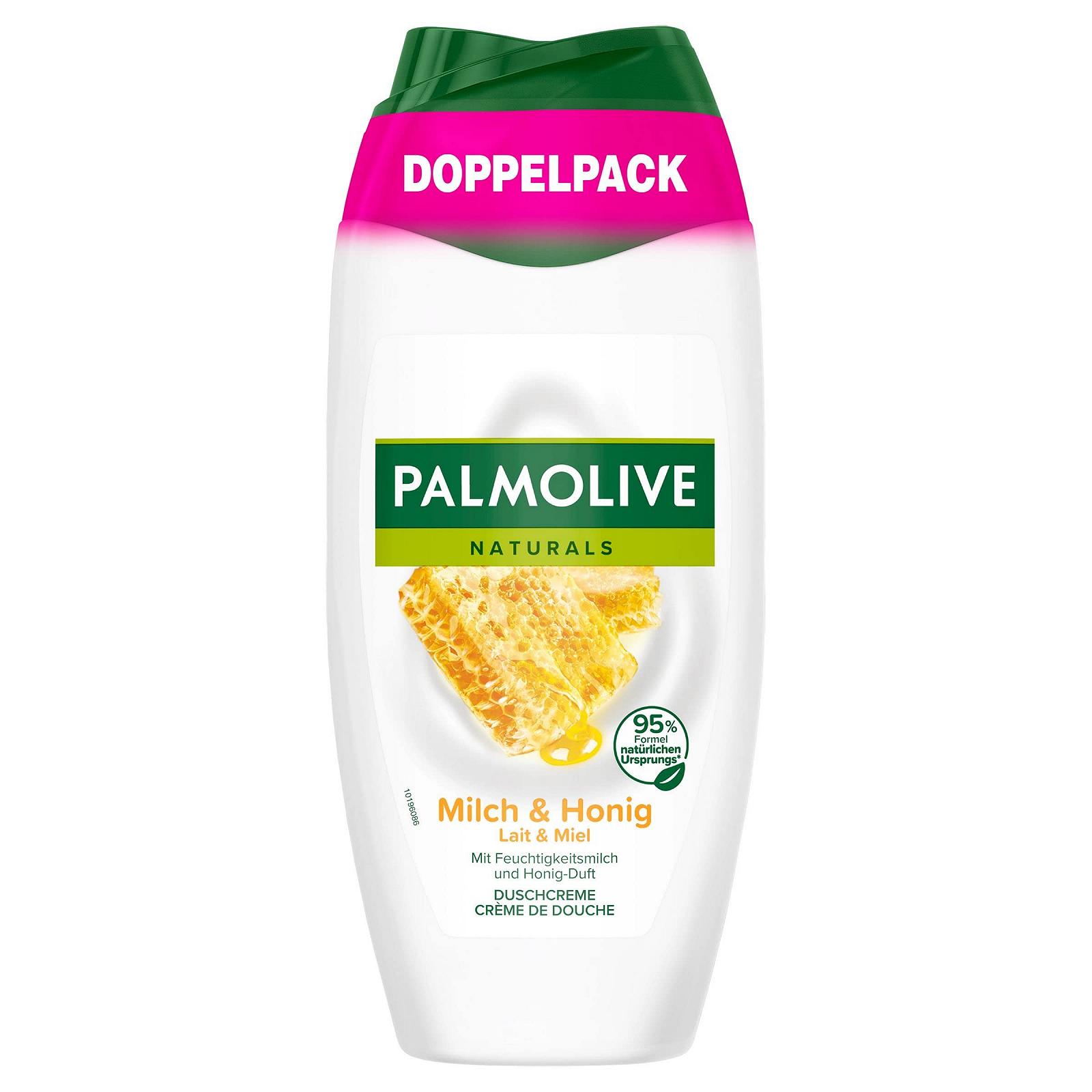 Гель для душа Palmolive Naturals Honey & Milk 2 x 250 мл, фото №1