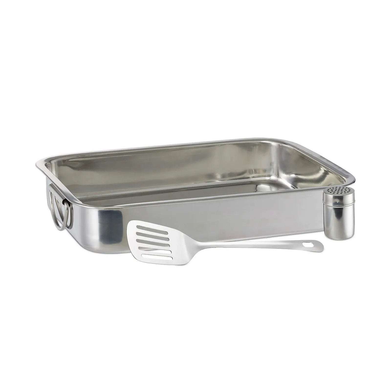 Набір форм для запікання Relaxdays Нержавіюча сталь 7 x 38 x 27 см Сріблястий, фото №4