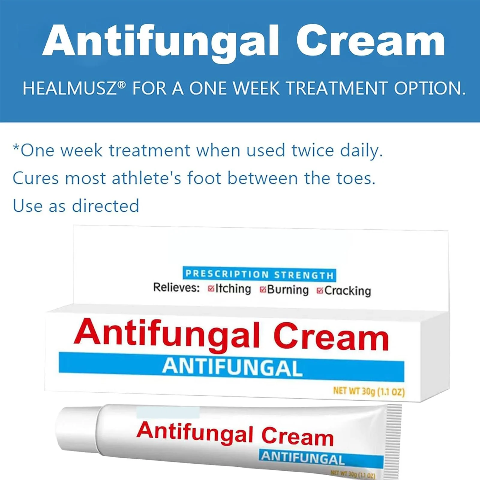 Крем протигрибковий Red Blue 2 шт, фото №6