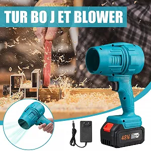 Турбінна повітродувка акумуляторна портативна для автомобіля та дому synthetic.ua - Фото 1