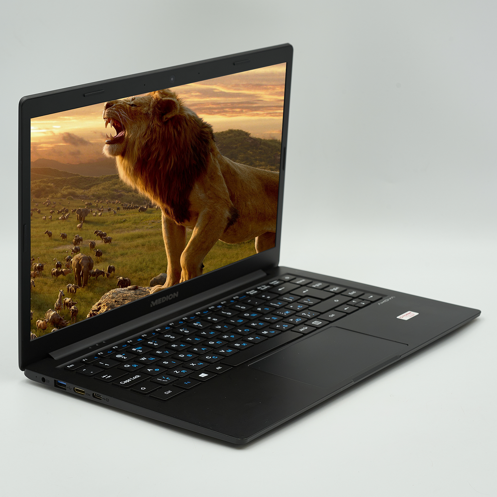 Ноутбук Medion AKOYA E4251 Intel Pentium N5030 8 ГБ ОЗУ 128 ГБ SSD Intel UHD Graphics Металл Б/У Win10 14", фото №2