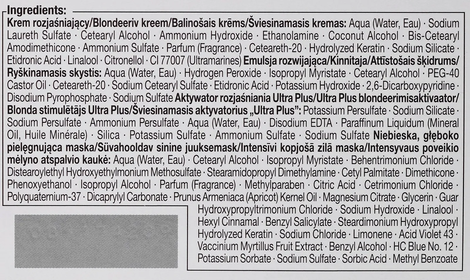 Краска Syoss Color Coloration 13_0 Ultra Brightener Уровень 3 / Осветлитель для темных волос / С эффектом против желтизны, фото №3