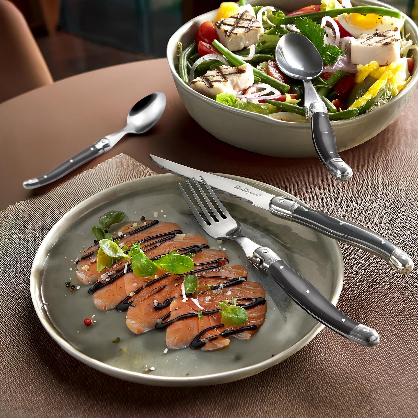 Набор столовых приборов для стейка LOU LAGUIOLE Tradition 24 предмета, фото №7 Набор столовых приборов для стейка LOU LAGUIOLE Tradition 24 предмета, фото №7