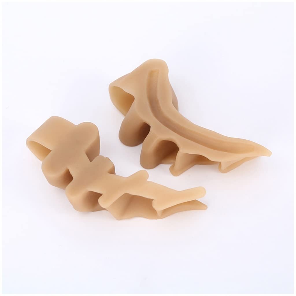 Коректор для великого пальця стопи CAZARU Силіконовий М’який Роздільник для пальців ніг Вальгусна шина, фото №4