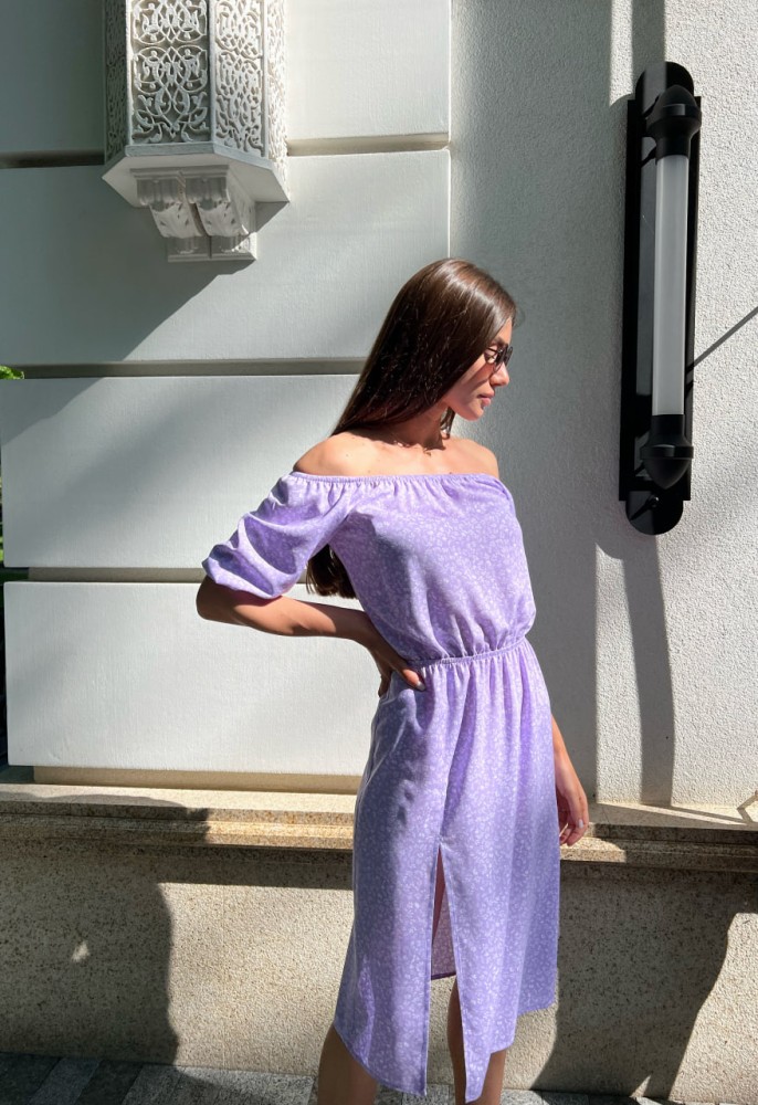 Сукня Reload Flora бузковий, фото №6