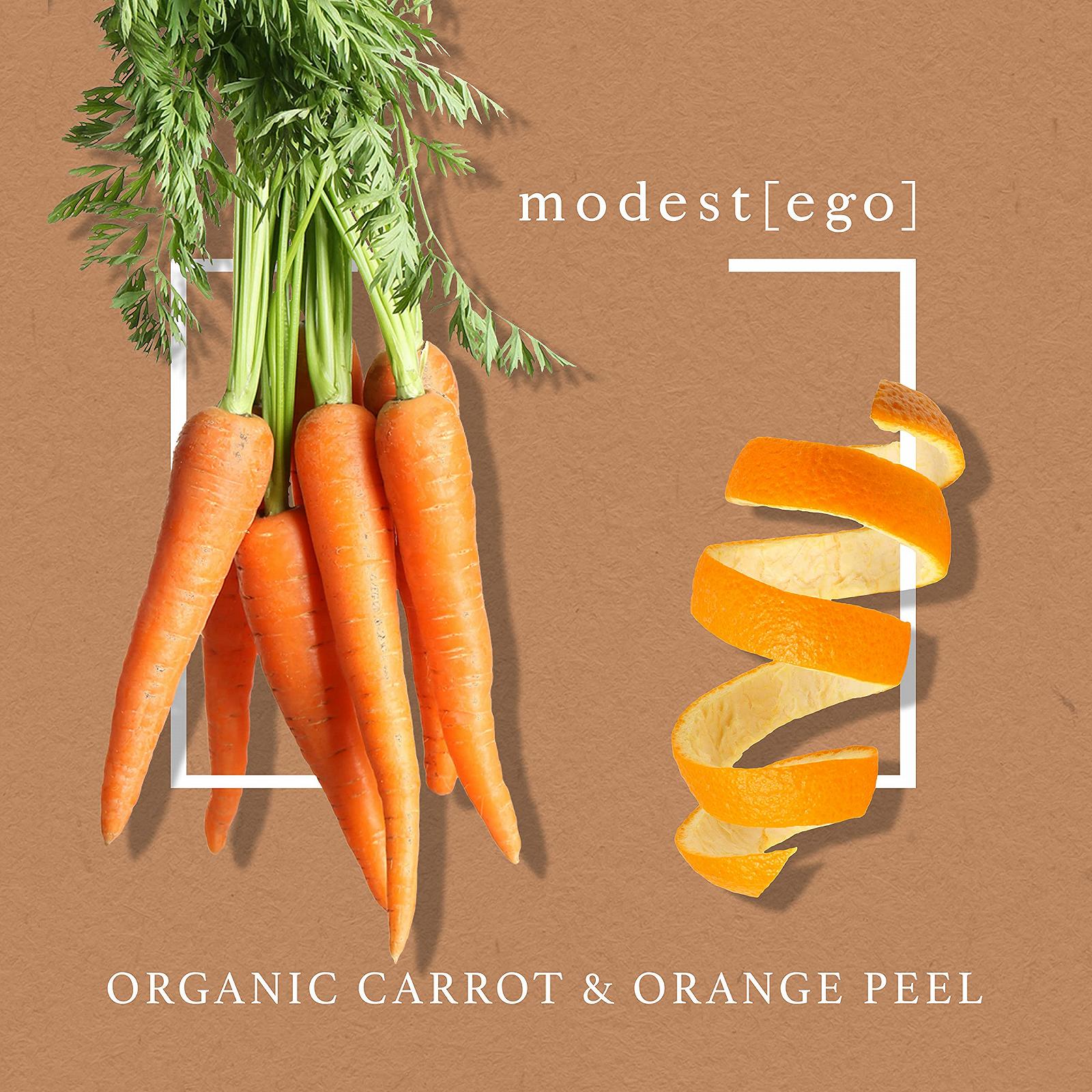 Маска Modest Ego Moisturising & Nourishing з органічною морквою та апельсиновою шкіркою Включає багаторазову шапочку 20 мл, фото №5 Маска Modest Ego Moisturising & Nourishing з органічною морквою та апельсиновою шкіркою Включає багаторазову шапочку 20 мл, фото №5