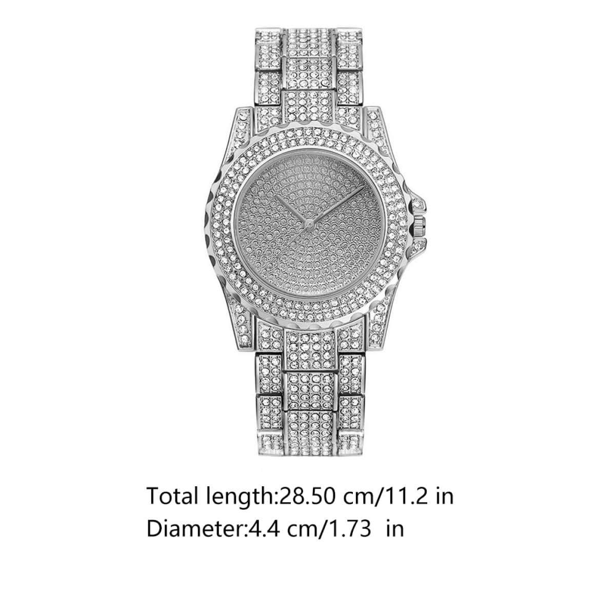 Жіночий годинник PartyKindom Кварцовий Сріблястий Ремінець з нержавіючої сталі, фото №2