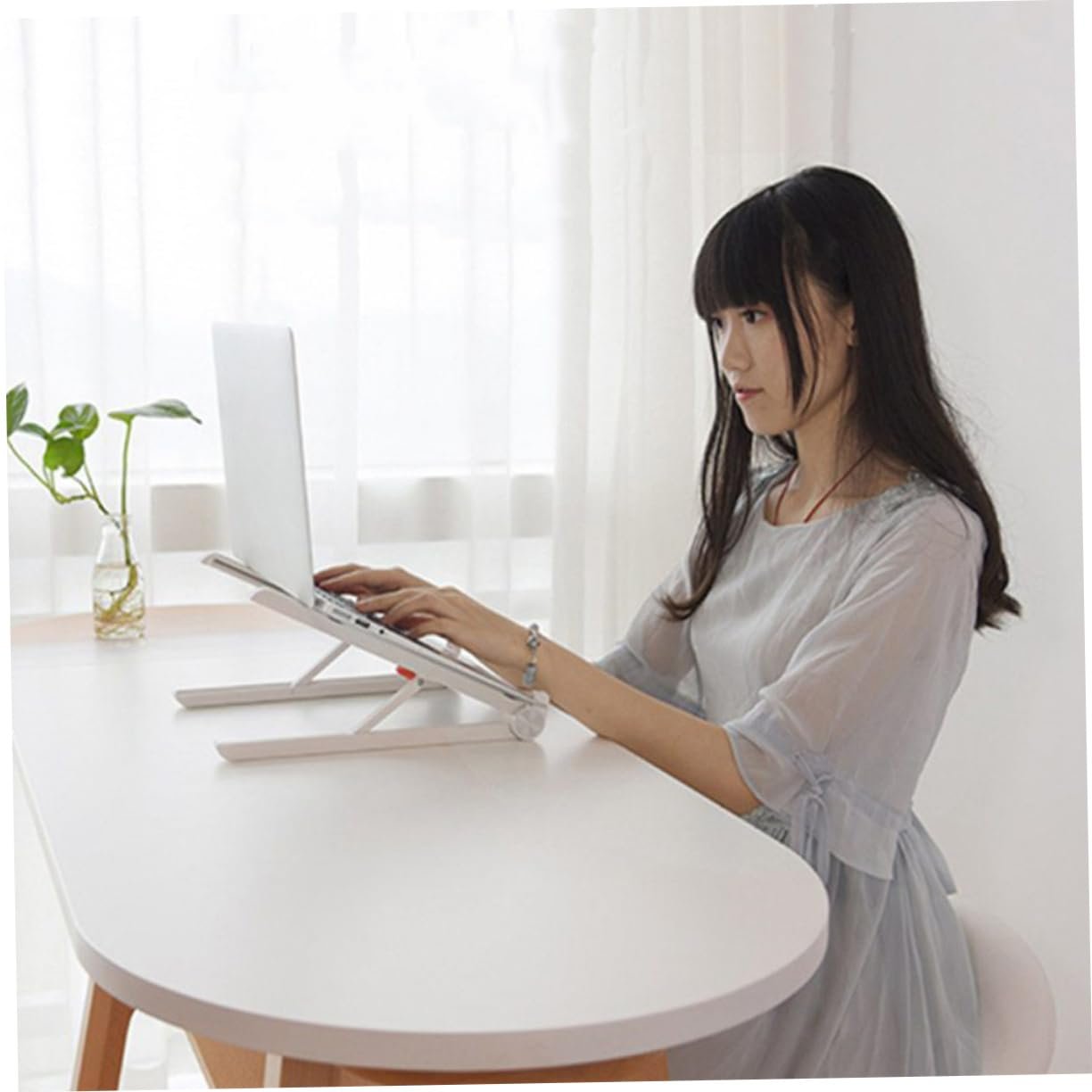 Складна Підставка для Ноутбука Легка Охолоджувальна, фото №6 Складна Підставка для Ноутбука Легка Охолоджувальна, фото №6