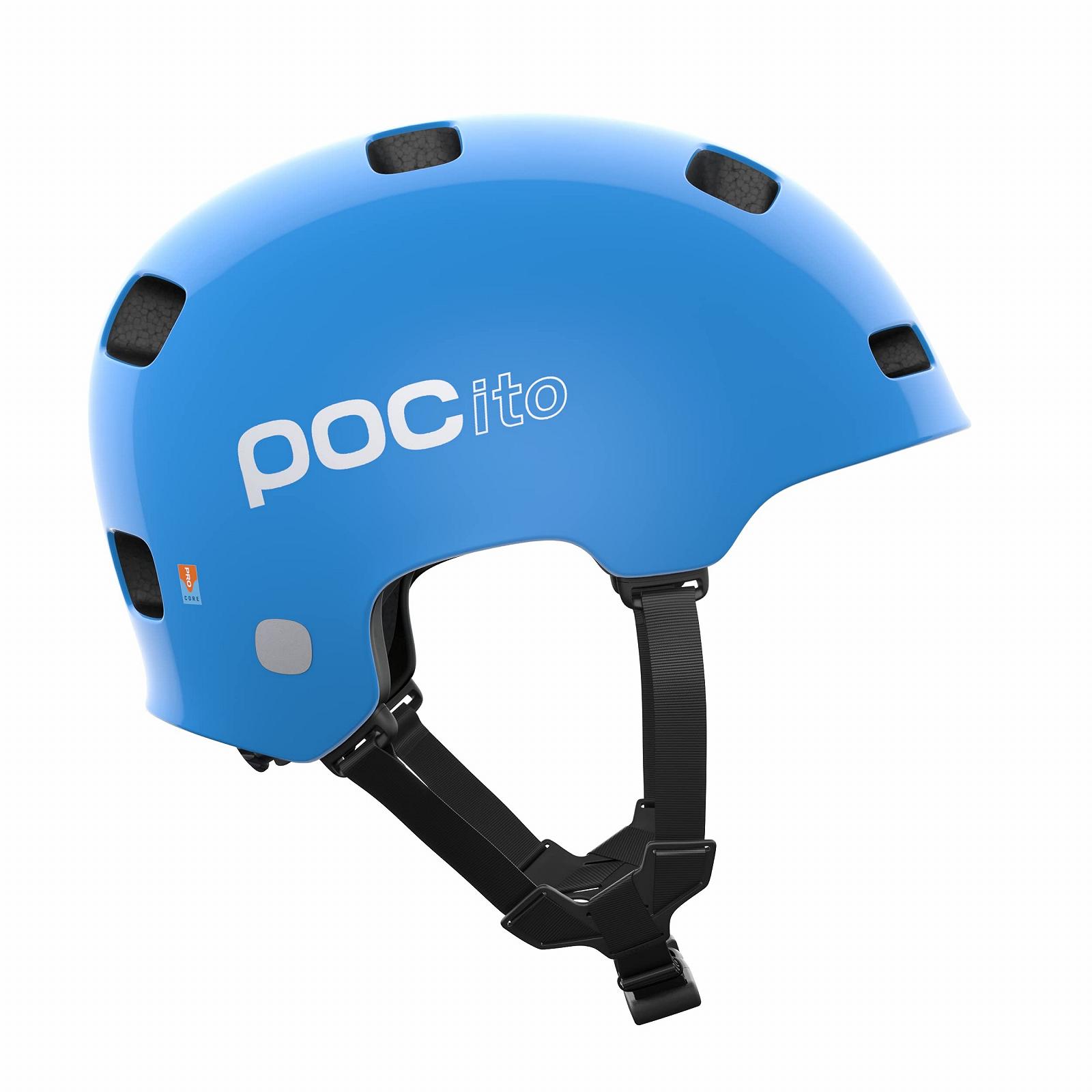 Дитячий Велосипедный Шлем POC POCito Crane MIPS Флуоресцентний рожевий 2021, фото №3