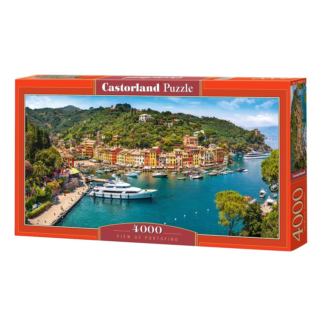 Пазл Castorland View of Portofino C-400201 4000 деталей разноцветный, фото №1 Пазл Castorland View of Portofino C-400201 4000 деталей разноцветный, фото №1
