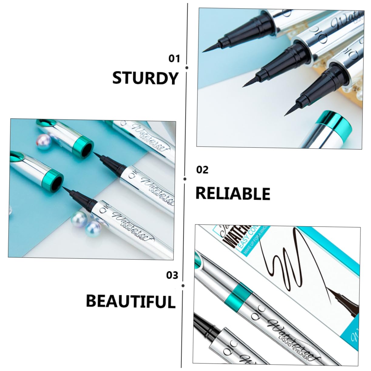 Eyeliner Healvian Waterproof Very Fine, фото №2