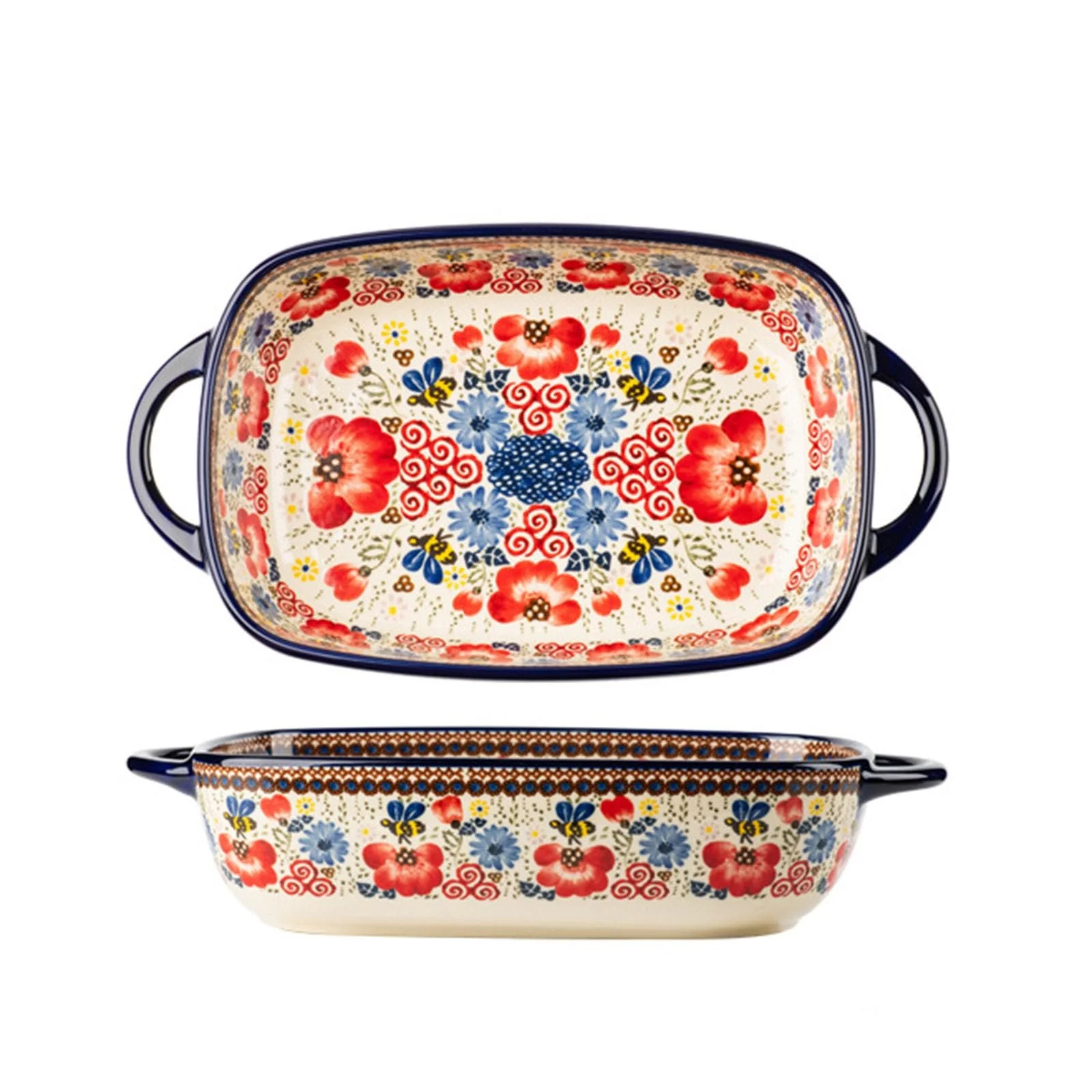 Форма для запекания лазаньи MoRfiL Керамическая прямоугольная 1900 мл, фото №1 Форма для запекания лазаньи MoRfiL Керамическая прямоугольная 1900 мл, фото №1