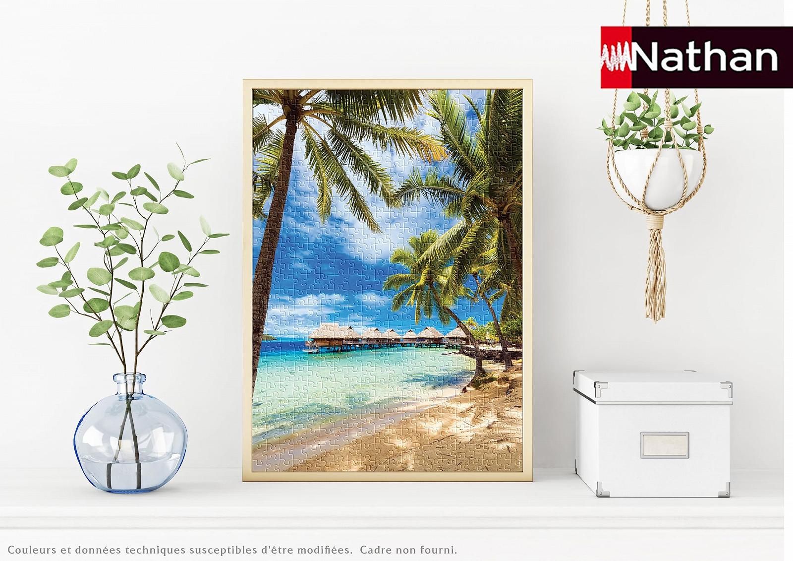Пазл Nathan Evasion Collection Bora-Bora Beach 500 деталей (12000972), фото №2 Пазл Nathan Evasion Collection Bora-Bora Beach 500 деталей (12000972), фото №2