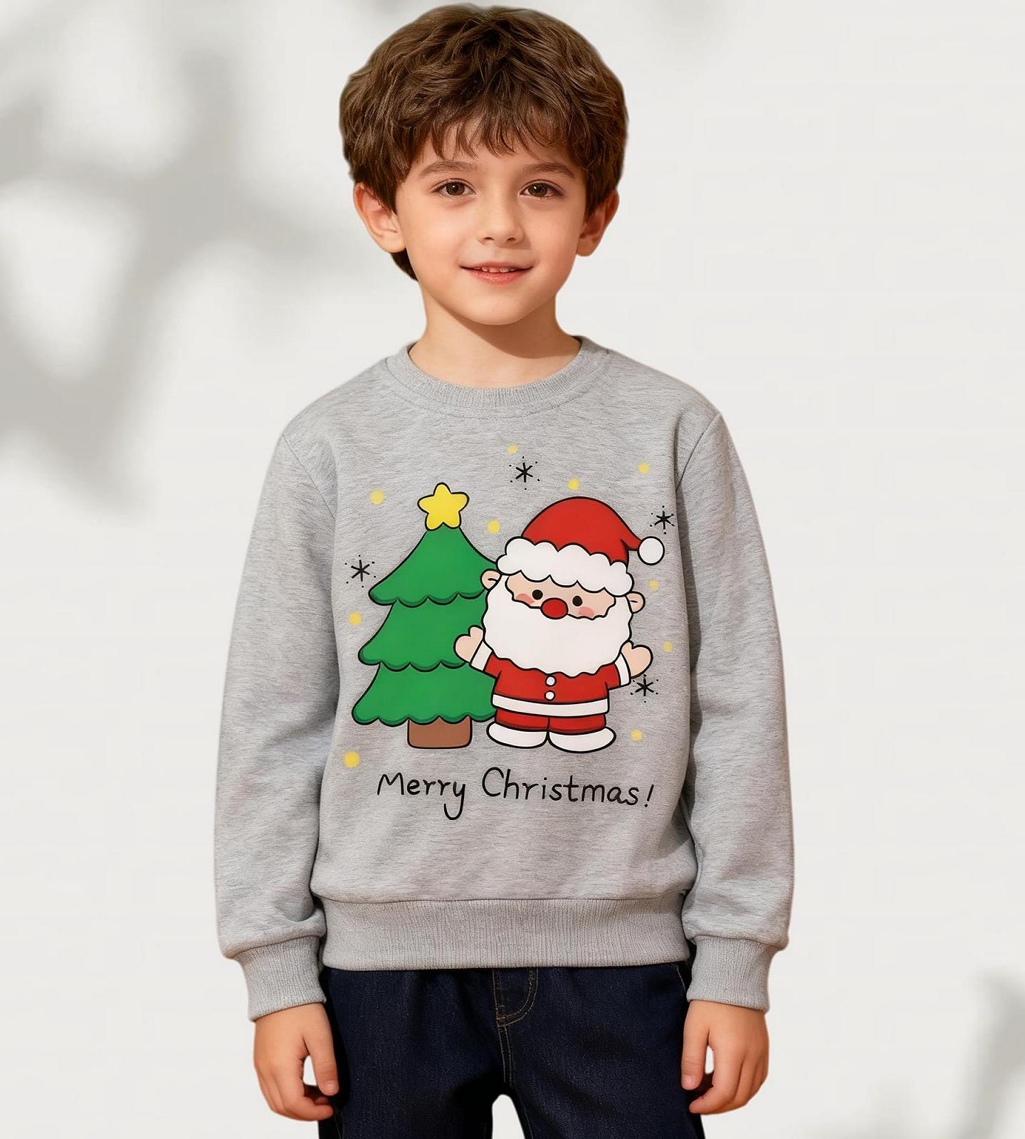 Різдвяний светр Pilipulu для хлопчиків і дівчаток, дитячий різдвяний світшот, фото №2