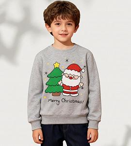 Різдвяний светр Pilipulu для хлопчиків і дівчаток, дитячий різдвяний світшот synthetic.ua - Фото 1