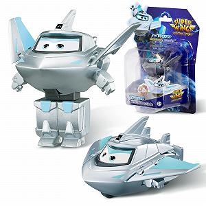 Трансформер Самолет Super Wings Traver, 2 в 1, 5 см - Фото 1