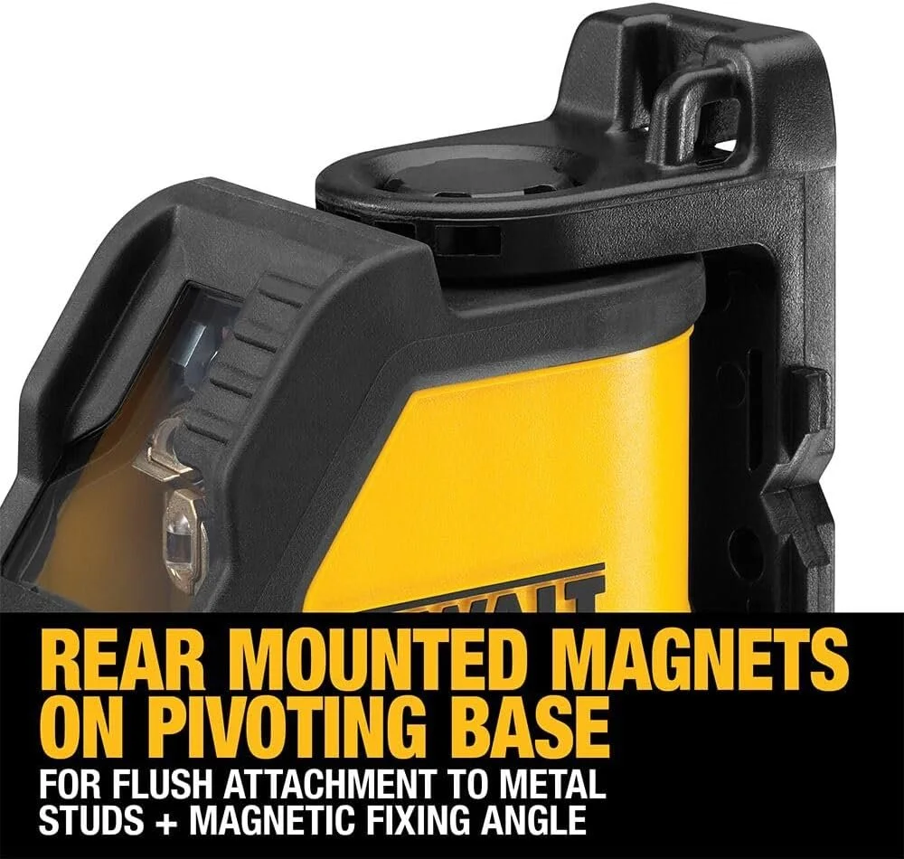 Лазерний рівень Dewalt DW088KTRI-XJ Чорно-жовтий, фото №4