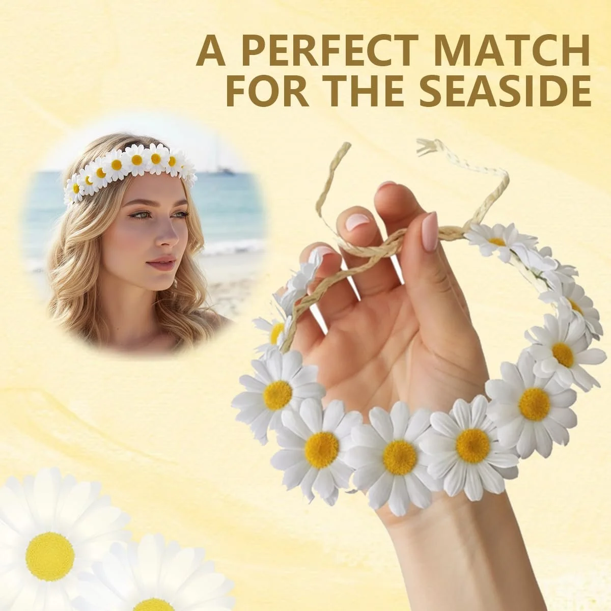 Венок Цветок Ромашка, фото №4