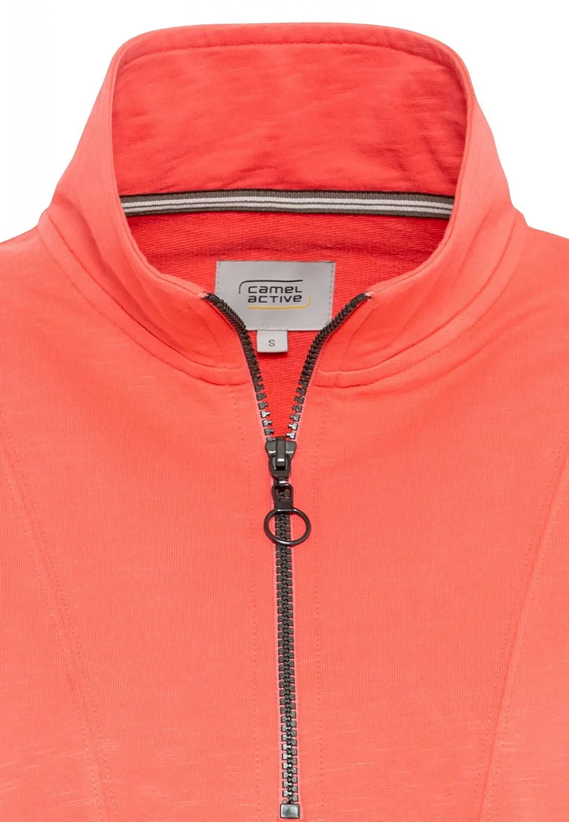 Жіночий світшот Troyer Collar camel active, фото №8