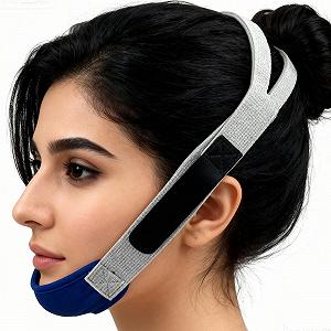 Ремінь від хропіння еластичний нейлоновий Регульований synthetic.ua - Фото 1