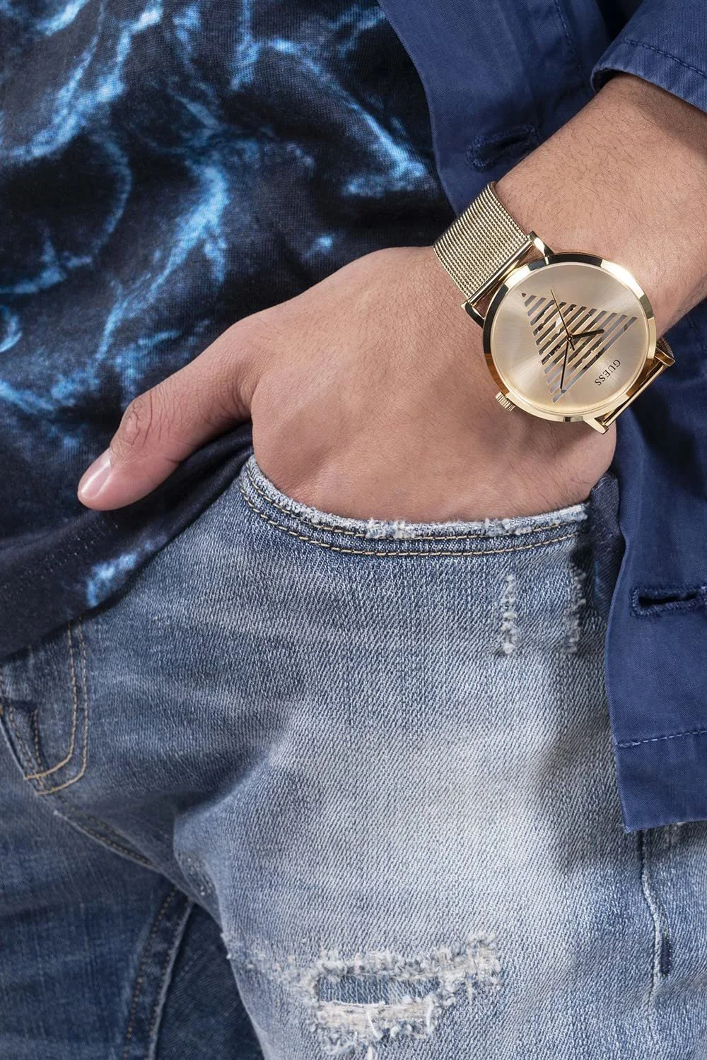 Мужские часы Guess 44 мм, фото №6