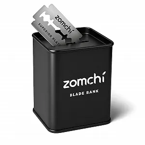 Контейнер для хранения лезвий Zomchi Blade Bank для использованных двухсторонних лезвий Black - Фото 1