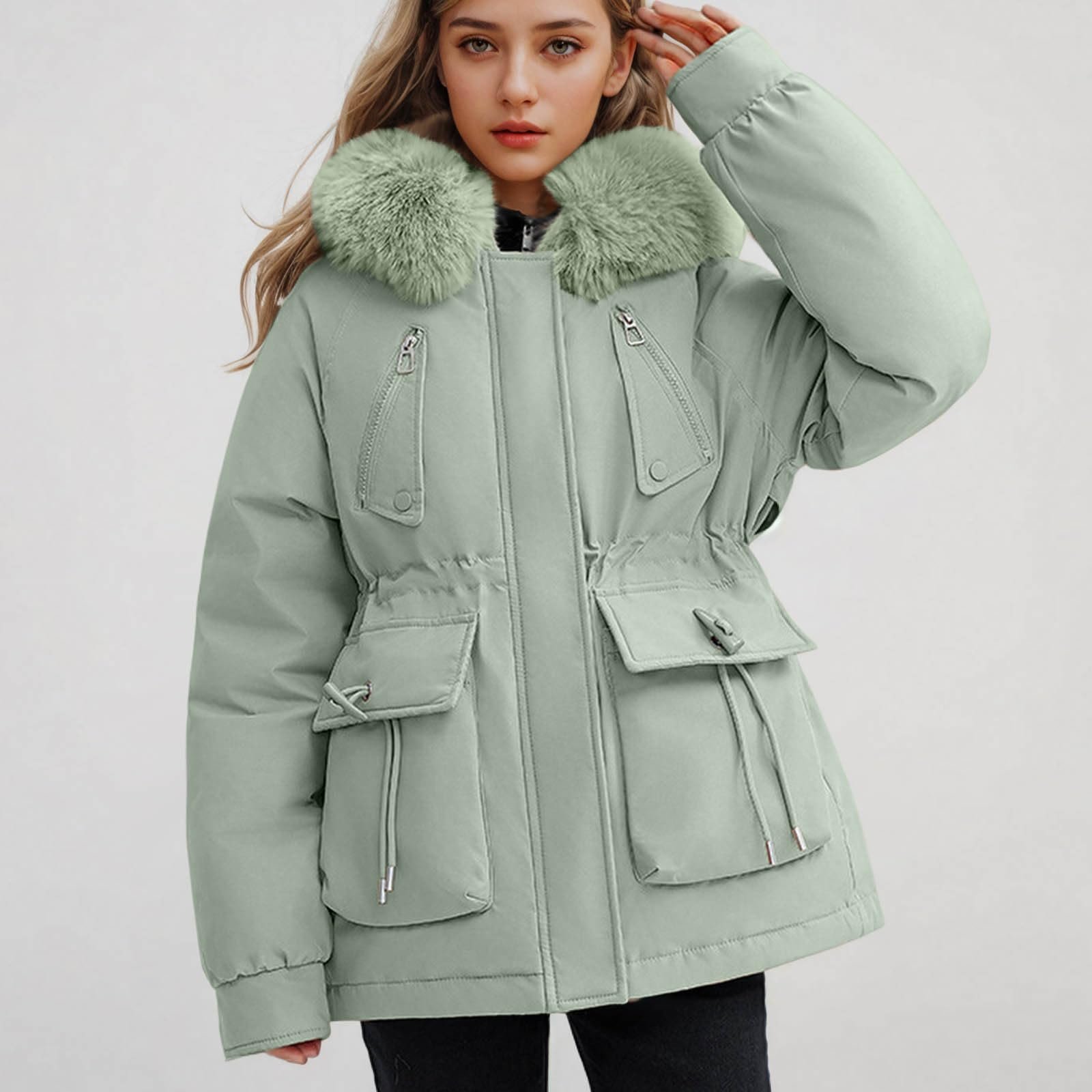 Пуховик Lemoiitea Жіночий Зимовий, фото №6 Пуховик Lemoiitea Жіночий Зимовий, фото №6