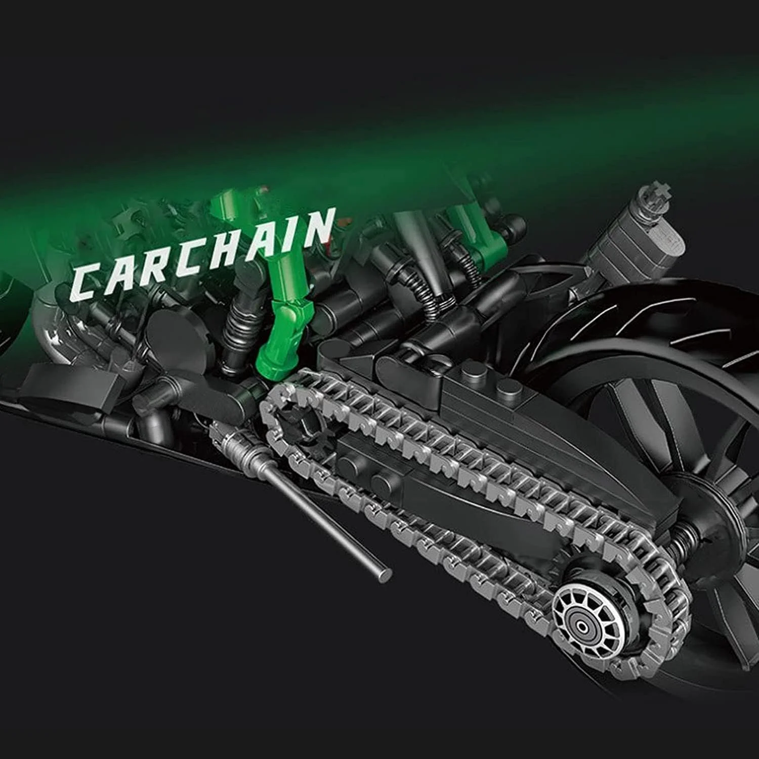 Конструктор Мотоцикл YILETKC Technik Kawasaki H2R, 888 деталей, технологичный супермотоцикл, конструктор гоночного мотоцикла, подарок для взрослых и подростков, фото №5 Конструктор Мотоцикл YILETKC Technik Kawasaki H2R, 888 деталей, технологичный супермотоцикл, конструктор гоночного мотоцикла, подарок для взрослых и подростков, фото №5