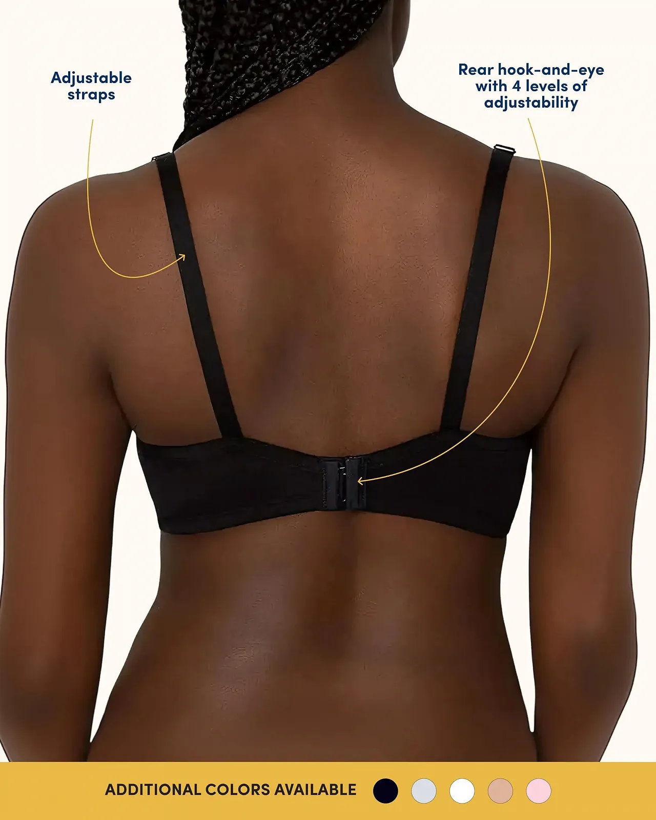 Бюстгальтер Fruit of the Loom T-Shirt Bra упаковка 3 шт., фото №4