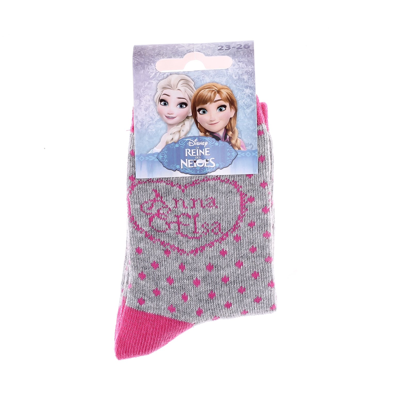 Шкарпетки FROZEN ANNA ET ELSA Сірий 19-22, фото №2