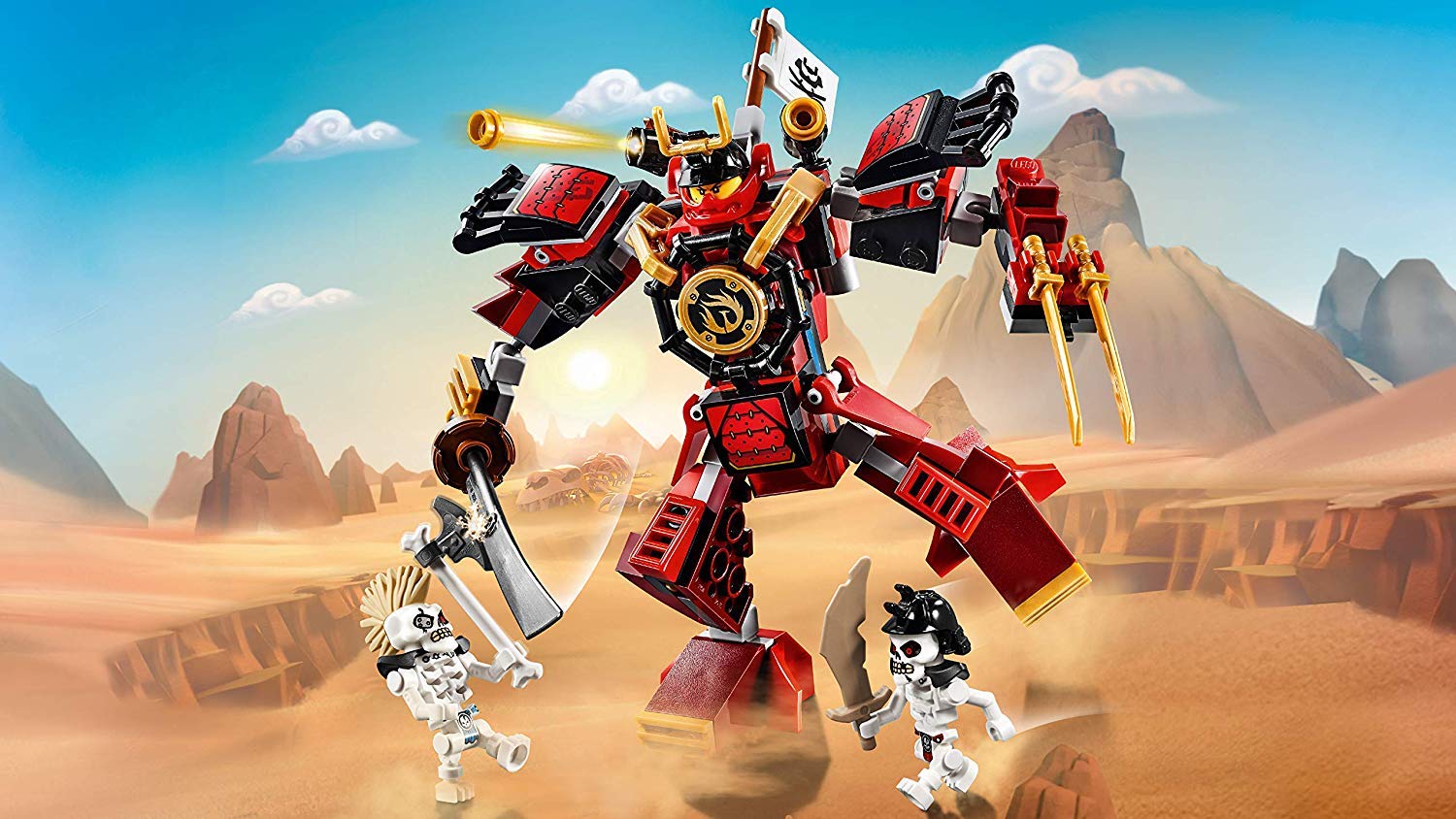 Конструктор LEGO NINJAGO 70665 Робот Самурай, фото №5 Конструктор LEGO NINJAGO 70665 Робот Самурай, фото №5