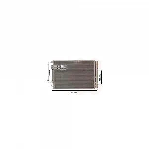 Конденсатор кондиціонера VAN WEZEL 82005269 *** IR PLUS *** для HYUNDAI KIA - Фото 1