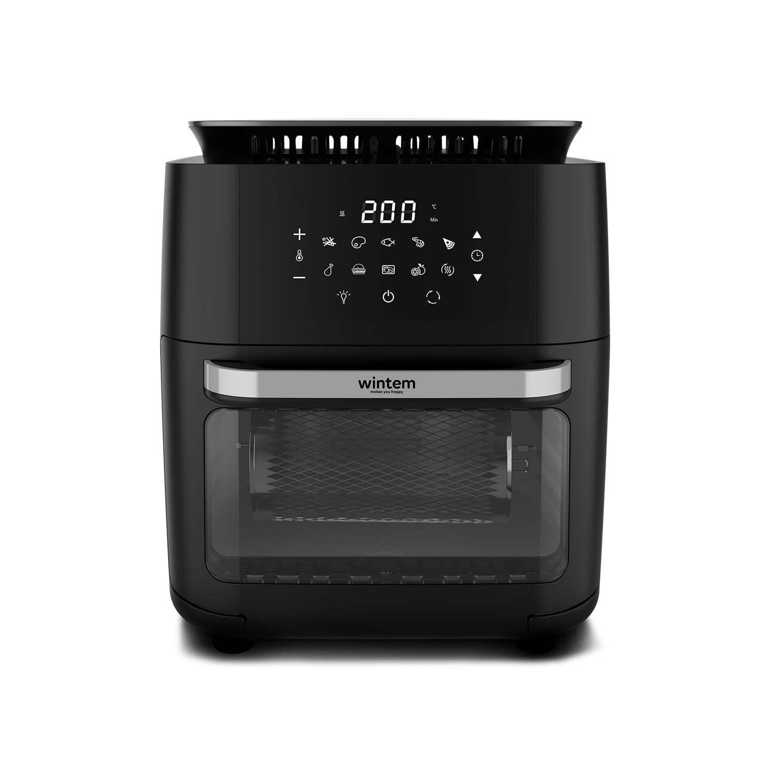 Мультипіч Wintem TurboFry XXL 12 л Сенсорний дисплей 12 програм з аксесуарами та книгою рецептів, фото №9