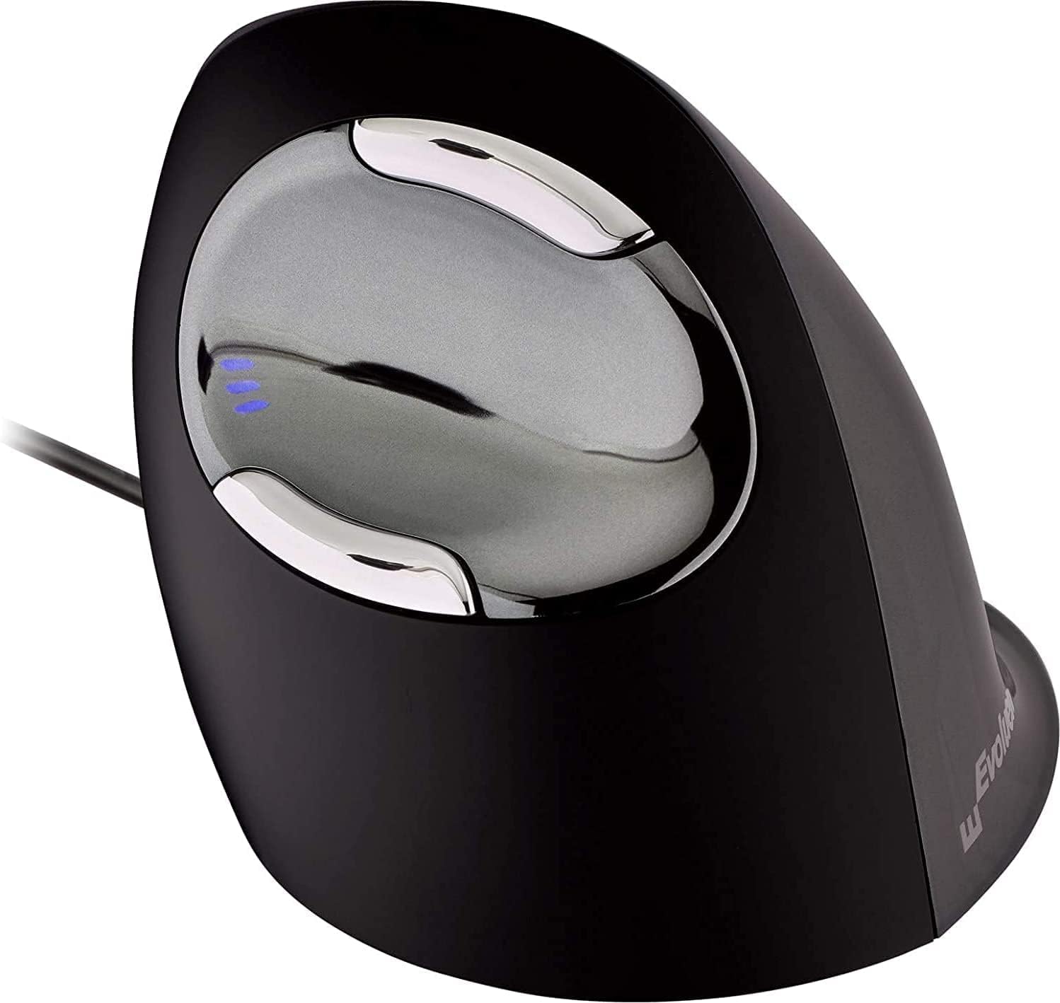 Провідна вертикальна миша Evoluent VerticalMouse D Large / USB / Лазерний / 6 кнопок / Чорна, фото №2