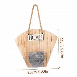 Настінний кошик для рослин HEMOTON дерево synthetic.ua - Фото 1