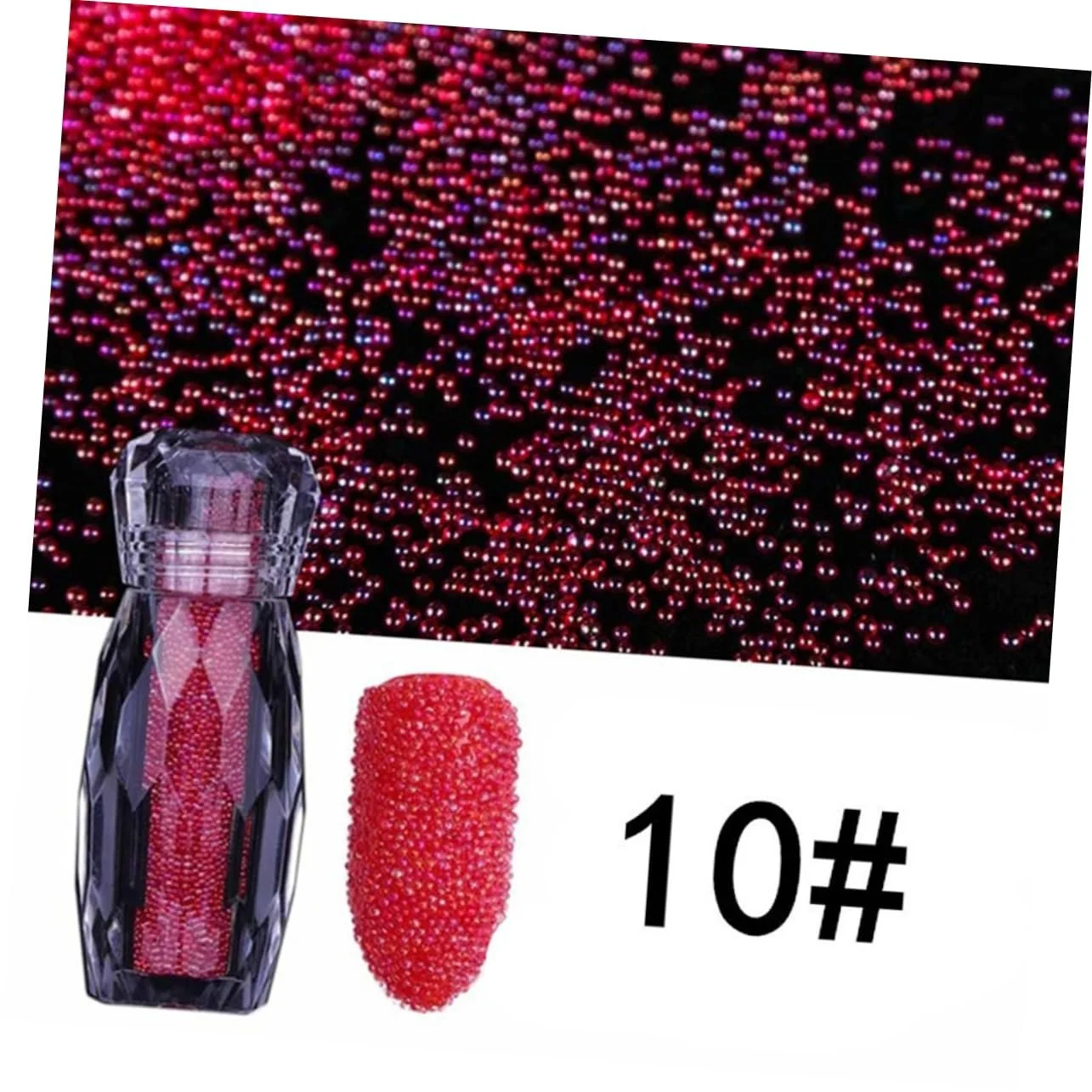 Стразы для ногтей Healvian, 5 шт., аксессуары для маникюра, хрустальная икра, фото №4