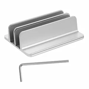 Тримач для ноутбука Gatuida Вертикальний, алюмінієвий, для настільного комп'ютера - Фото 1