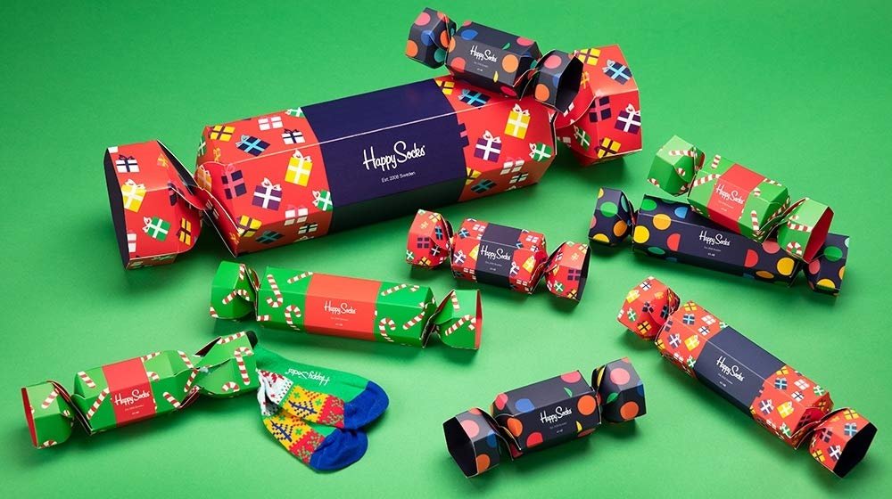 Носки Happy Socks Big Dot Holiday Cracker Pack of 2 Multi, фото №4