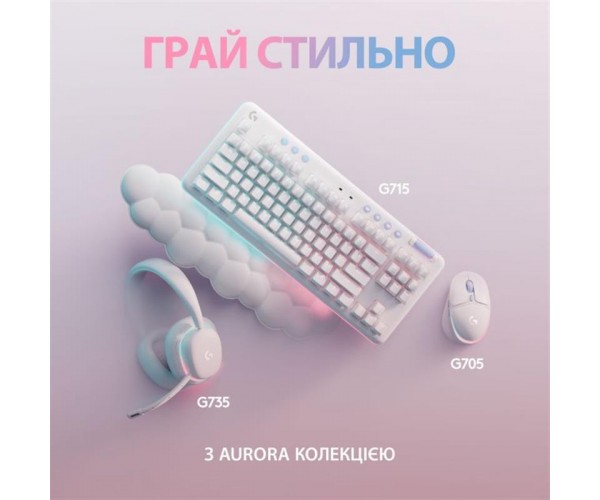 Миша бездротова Logitech G705 White (910-006367), фото №10