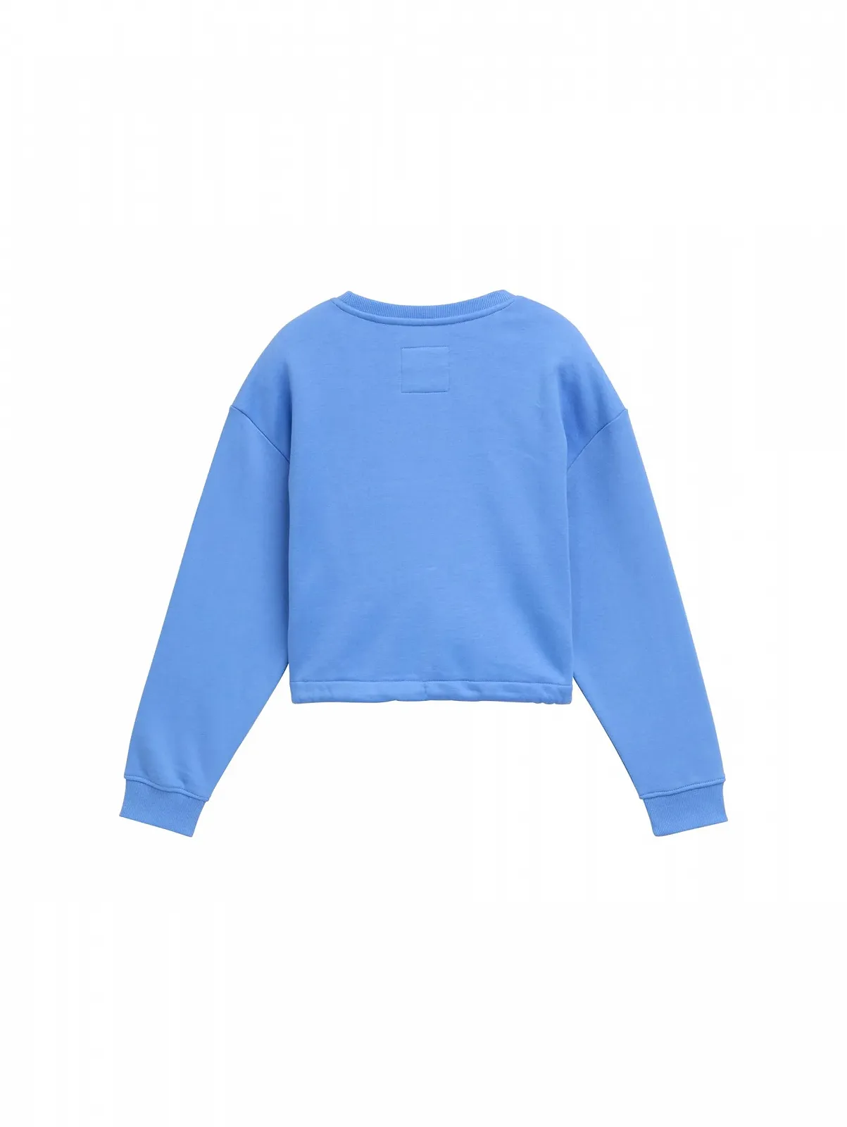 Укороченный свитшот для девочек TOM TAILOR с вышивкой, фото №2