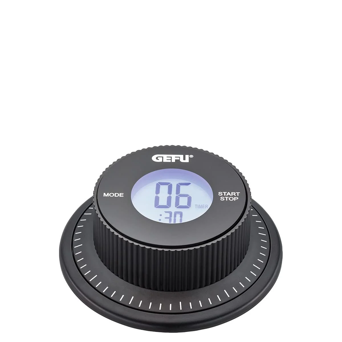 Цифровой таймер GEFU Safe 12335 магнитный, с дисплеем и будильником, Plastic, фото №3
