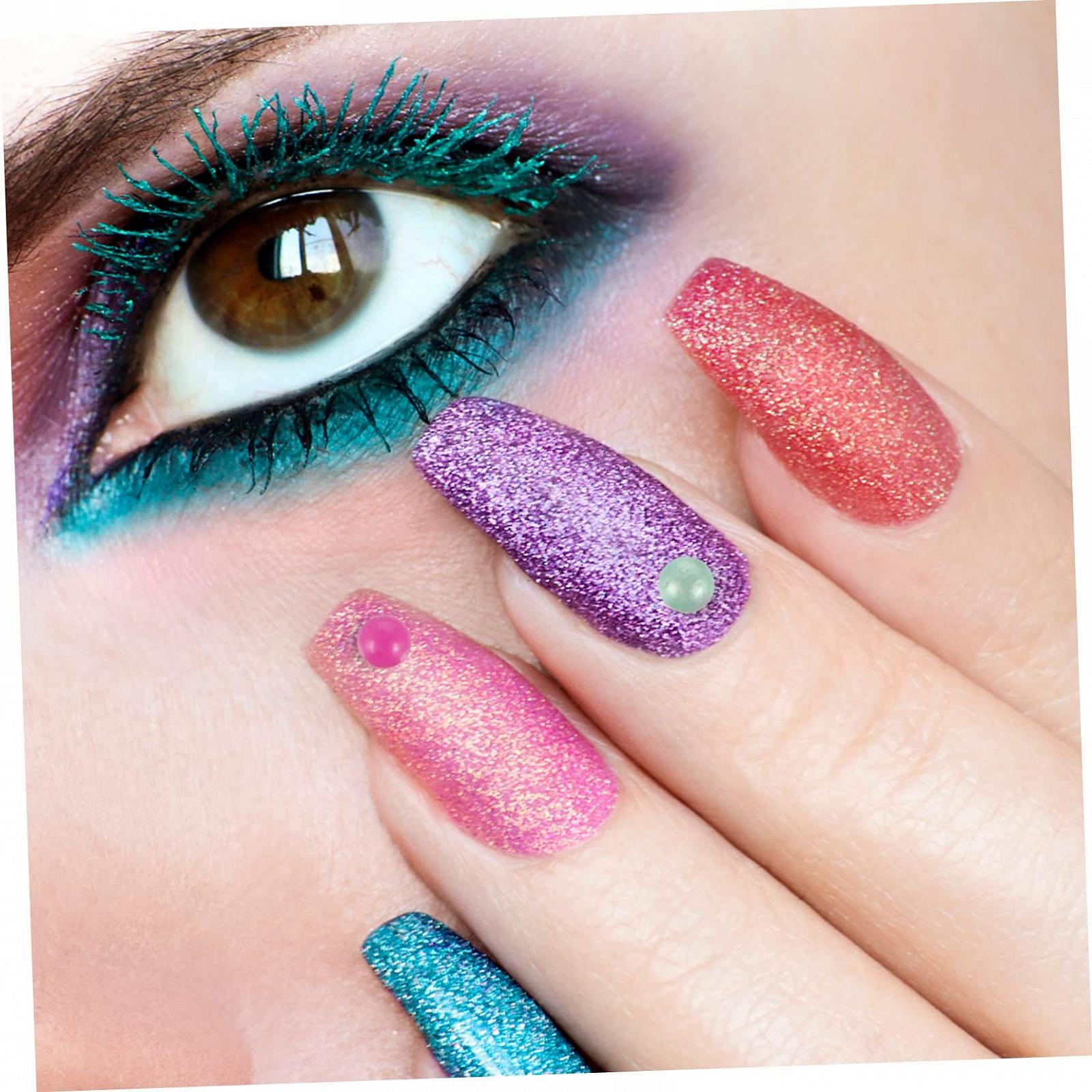 Бисера для ногтей 2 коробки, фото №5