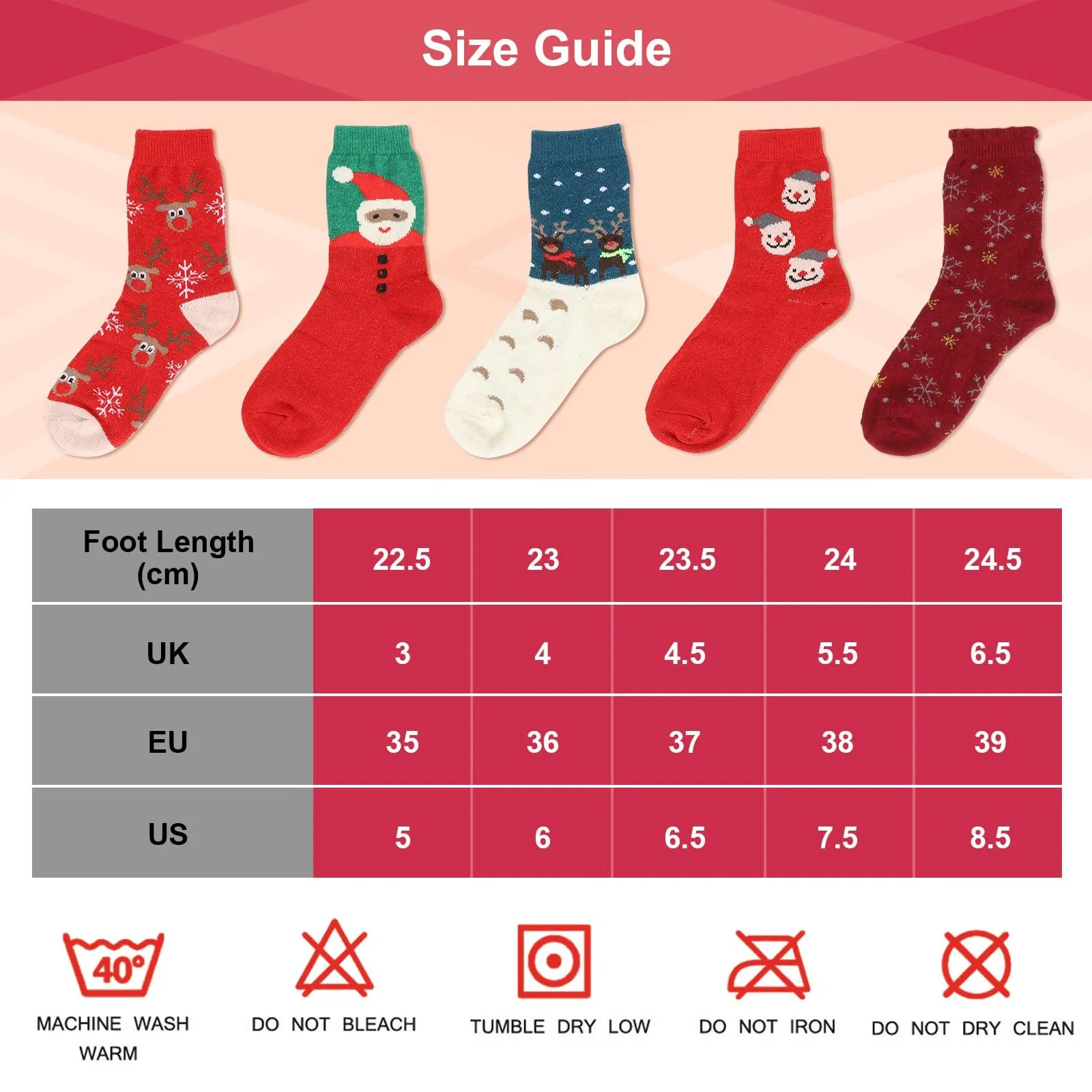 Рождественские носки Diealles Shine, 5 пар рождественских носков, хлопковые носки, женские, теплые рождественские носки для женщин и детей, 01, фото №4 Рождественские носки Diealles Shine, 5 пар рождественских носков, хлопковые носки, женские, теплые рождественские носки для женщин и детей, 01, фото №4